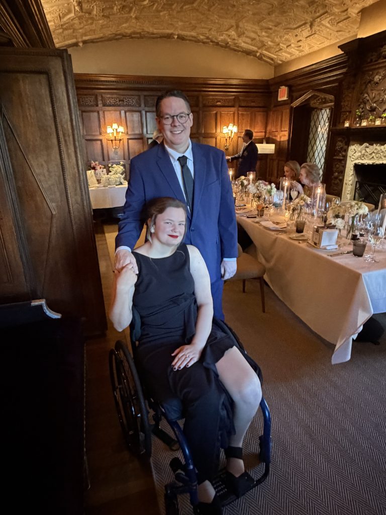 Mitchell Page and his wife